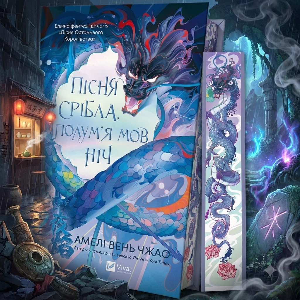 Книга Пісня срібла полум`я, мов ніч