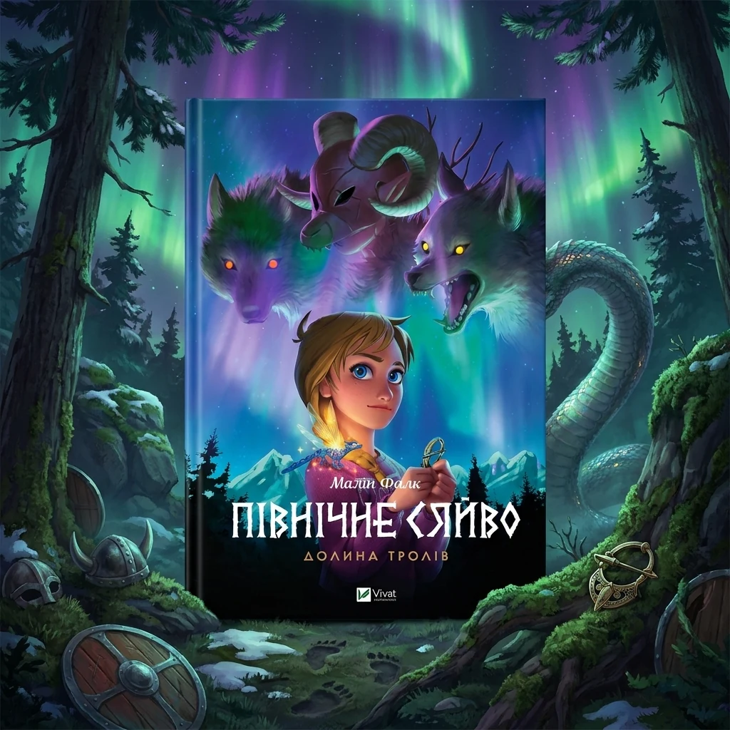 Книга Північне сяйво 1. Долина тролів Малін Фалк Мальопис 46723