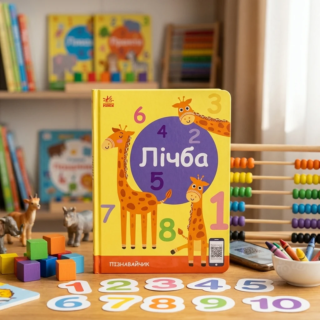 Книга Пізнавальчик Лічба G1733002У