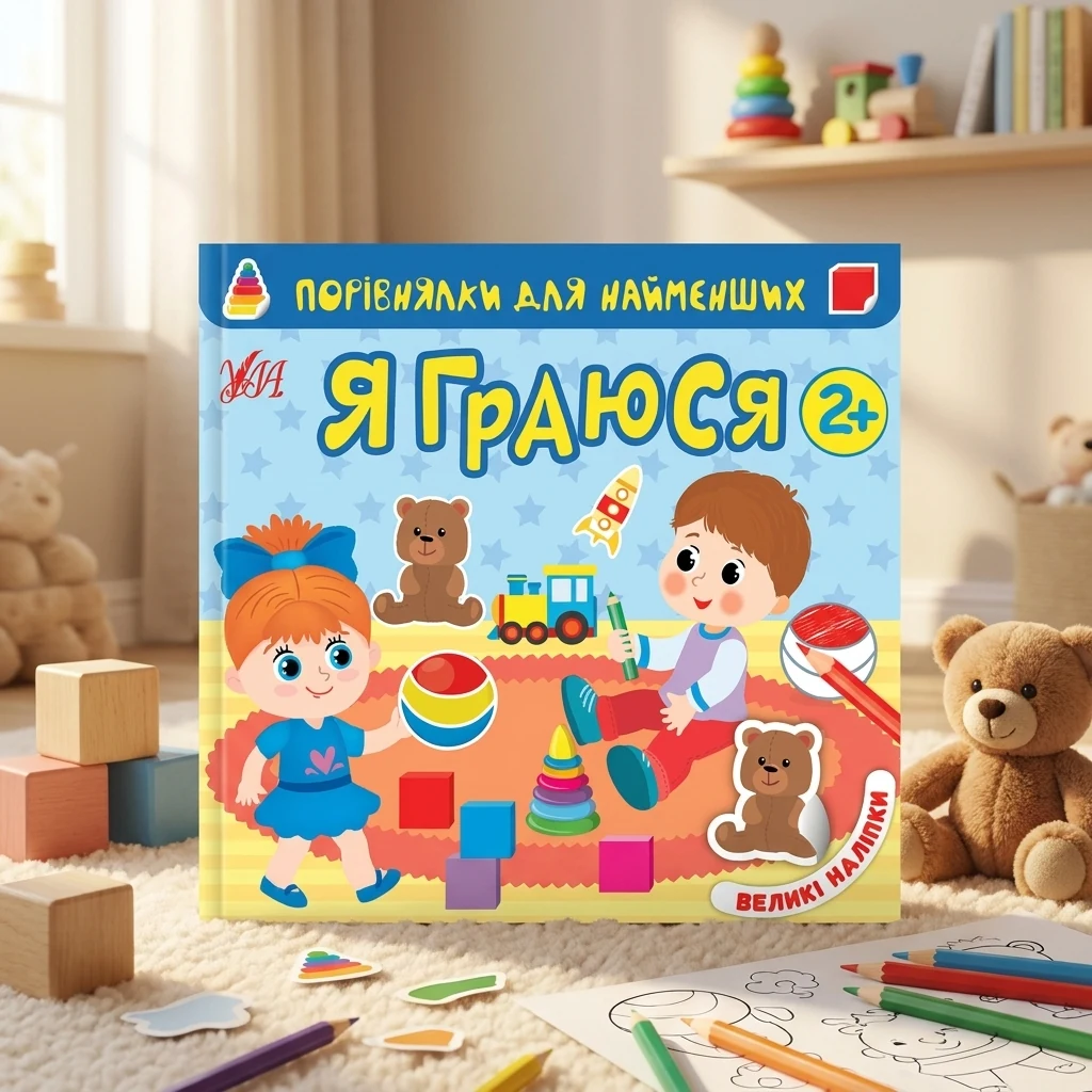 Книга Порівнялки для найменших Я граюся УЛА 22015