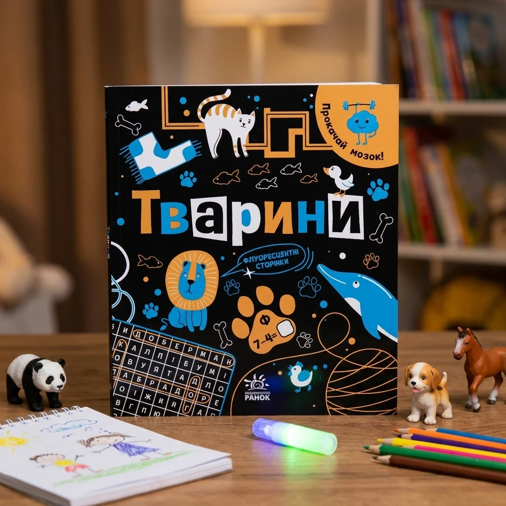 Книга Прокачай мозок! : Тварини (у)