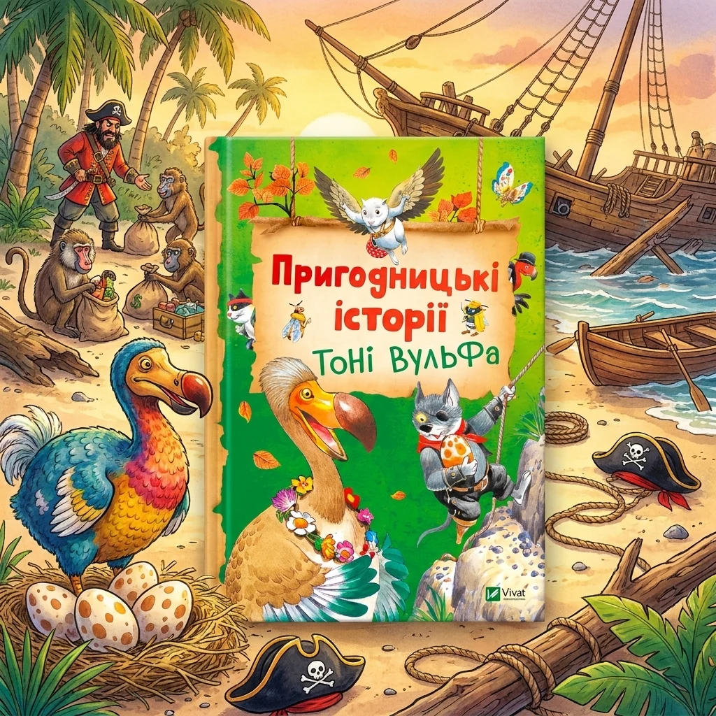 Книга Пригодницькі історії Тоні Вульфа