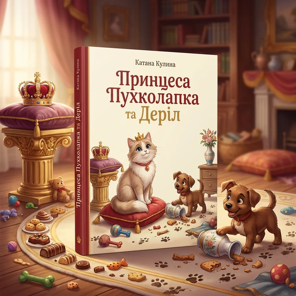 Книга Принцеса Пухколапка… та Деріл