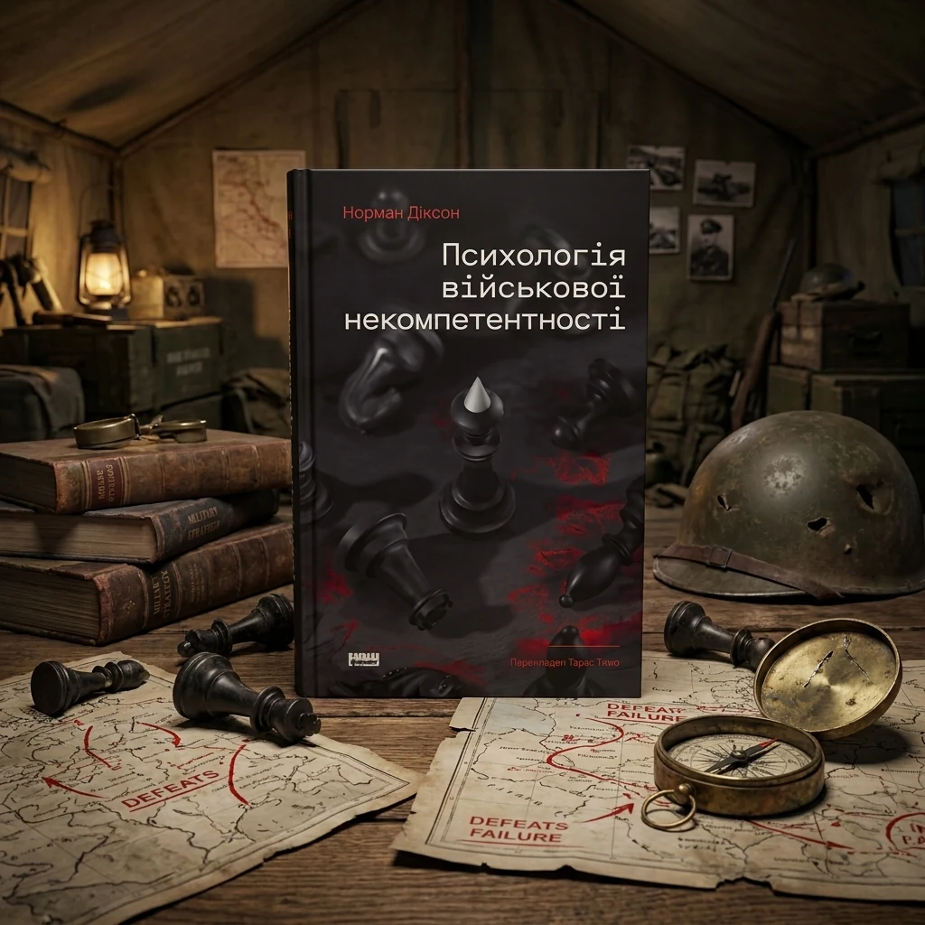 Книга Психологія військової некомпетентності