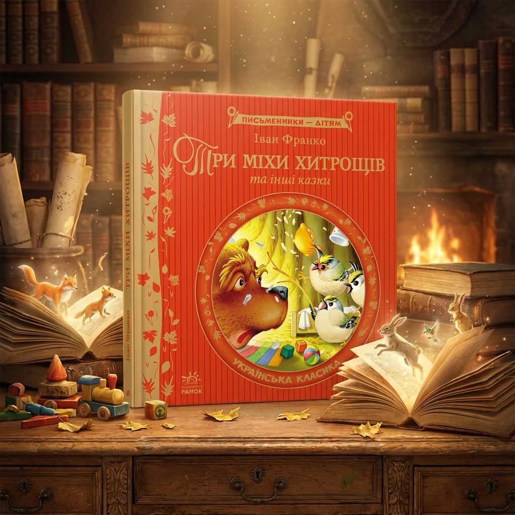 Книга Письменники дітям/Три міхи хитрощів Видаництво Ранок Р137001У