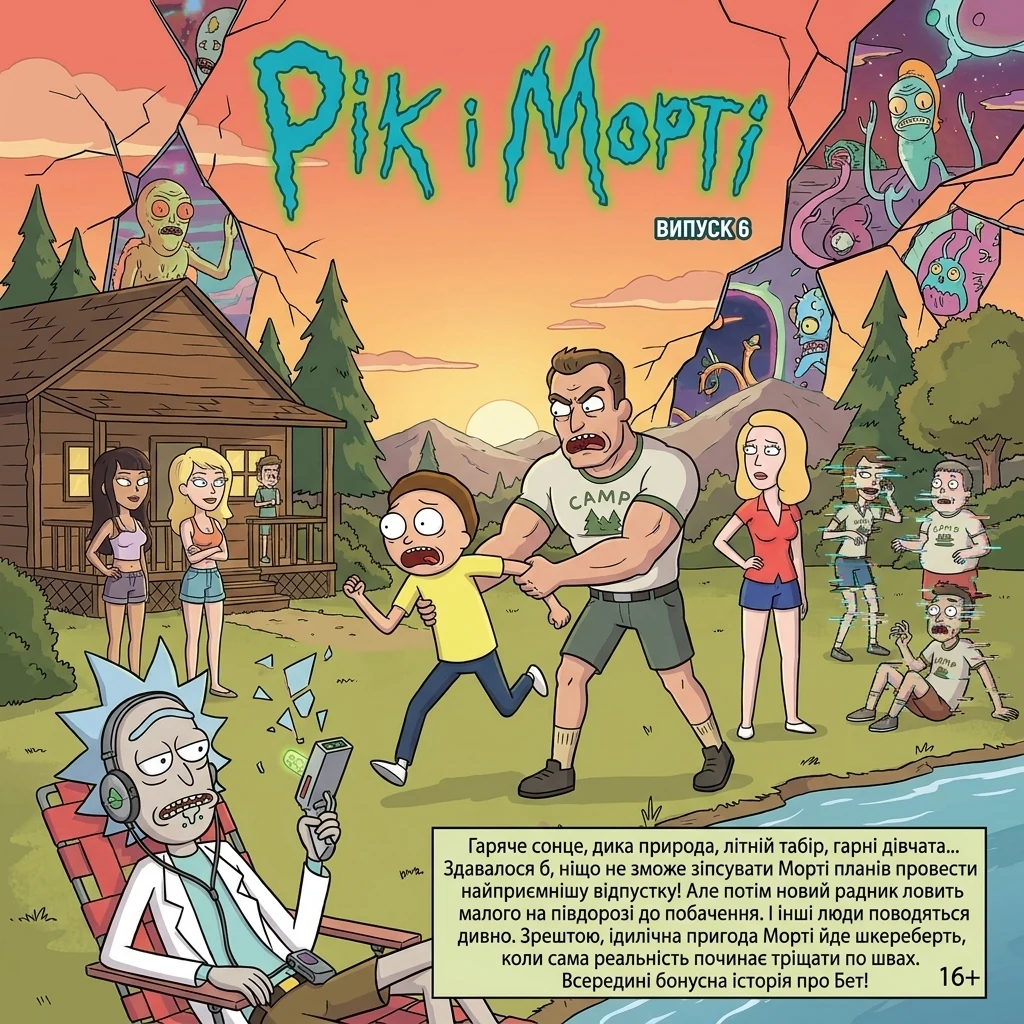 Книга Рік і Морті Випуск 5