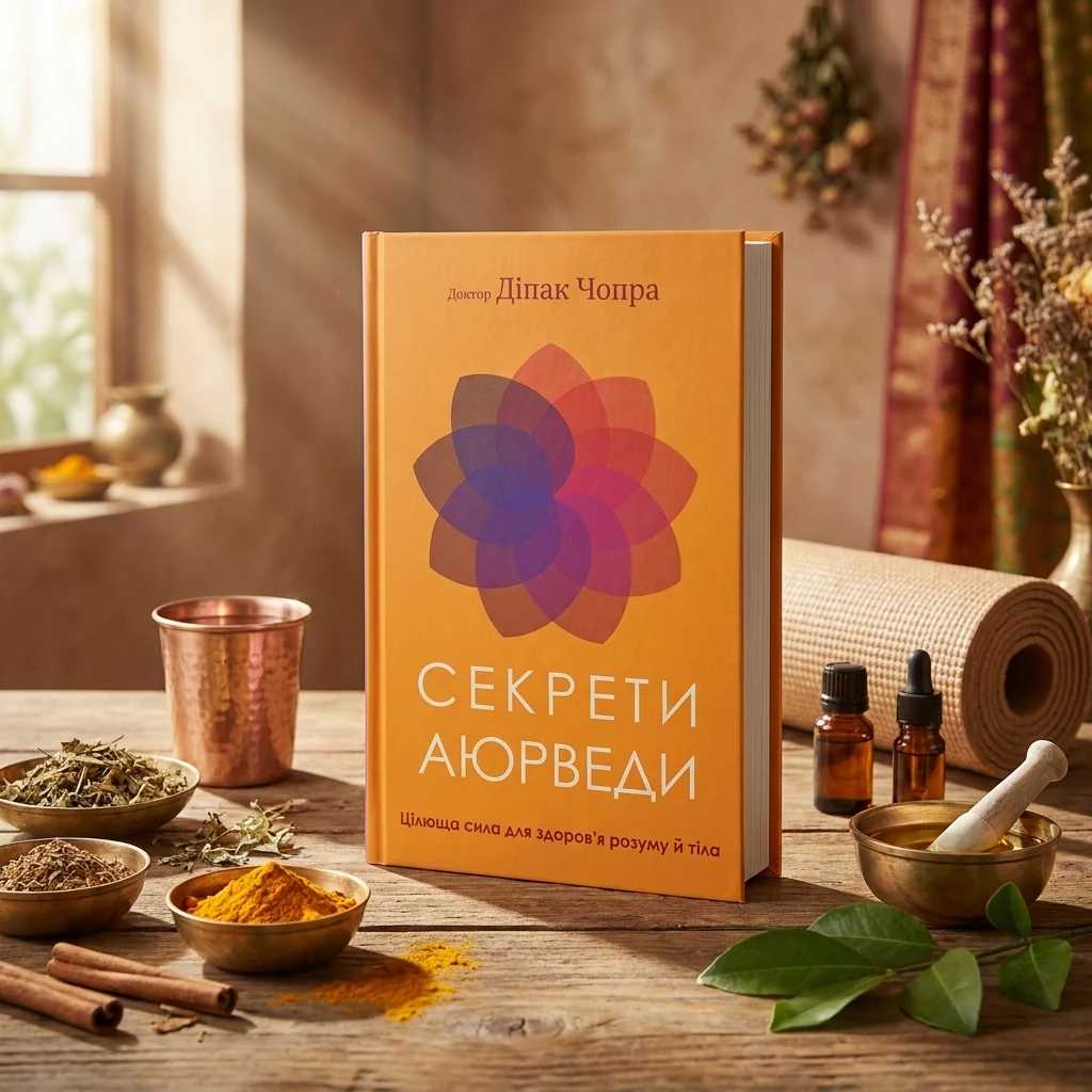 Книга Секрети аюрведи цілюща сила для здоров`я розуму й тіла Д.Чопра 45602
