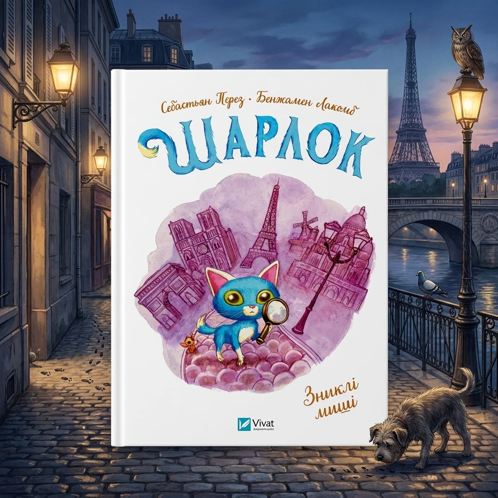 Книга Шарлок Зниклі миші