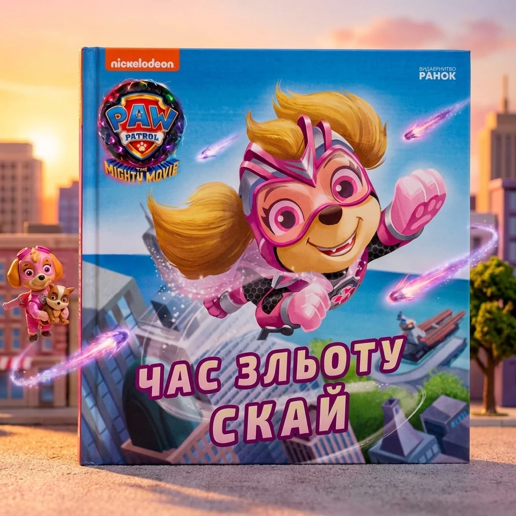 Книга Щенячий Патруль Історії Час зльоту Скай