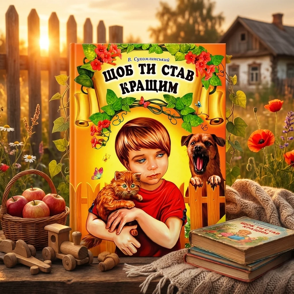 КНИГА Щоб ти став кращим Сухомлинський