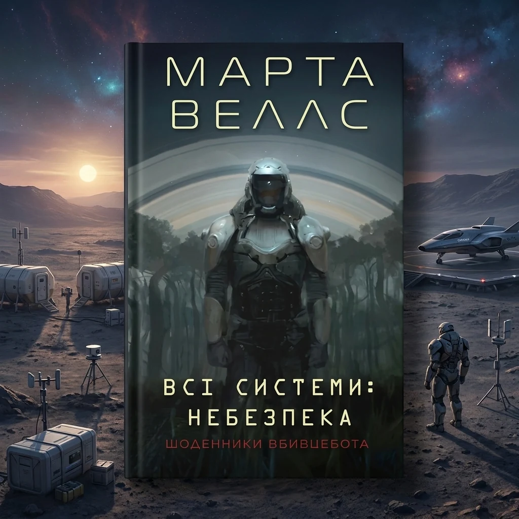 Книга Щоденники вбивцебота Всі системи небезпека кн. 2
