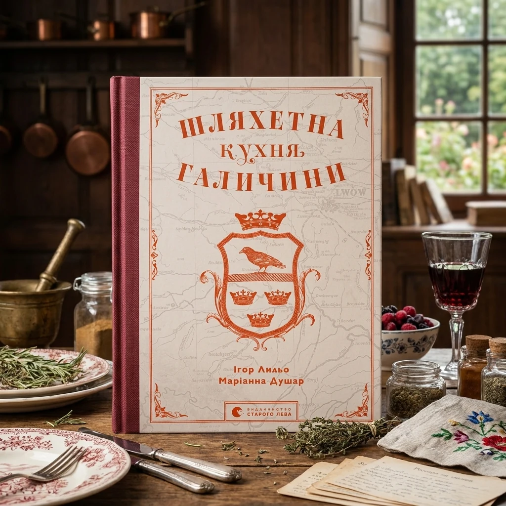 Книга Шляхетна кухня Галичини