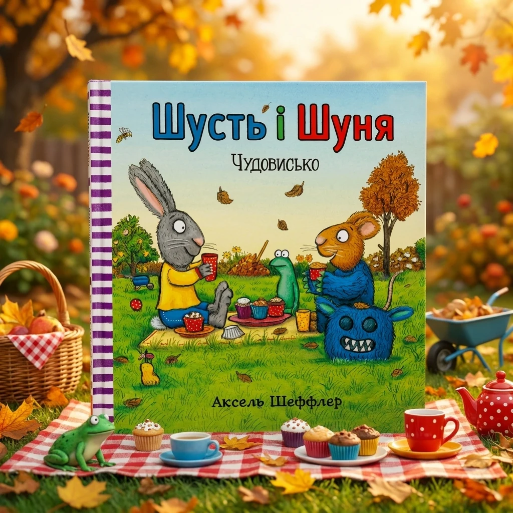 Книга Шусть і Шуня Чудовисько