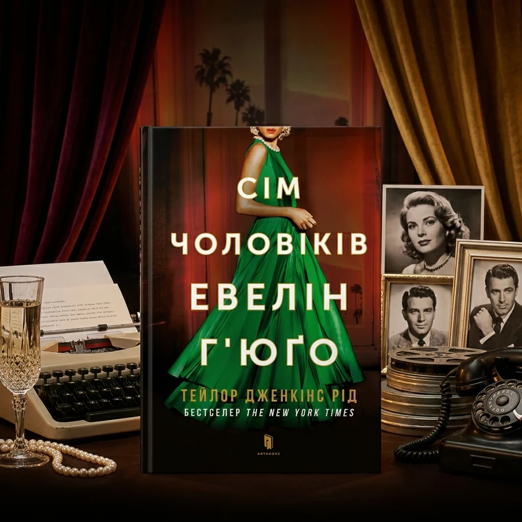 Книга Сім чоловіків Евелін Г’юґо