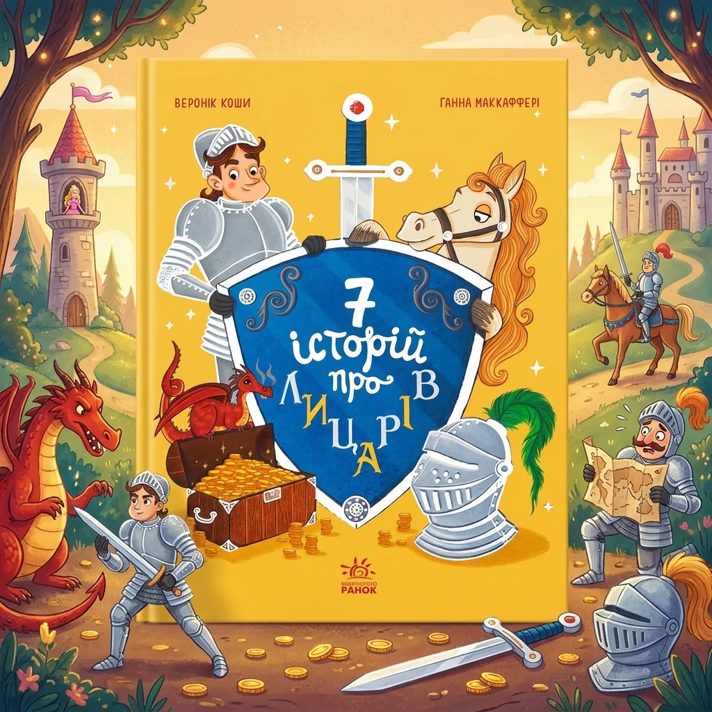 Книга Сім історій про лицарів