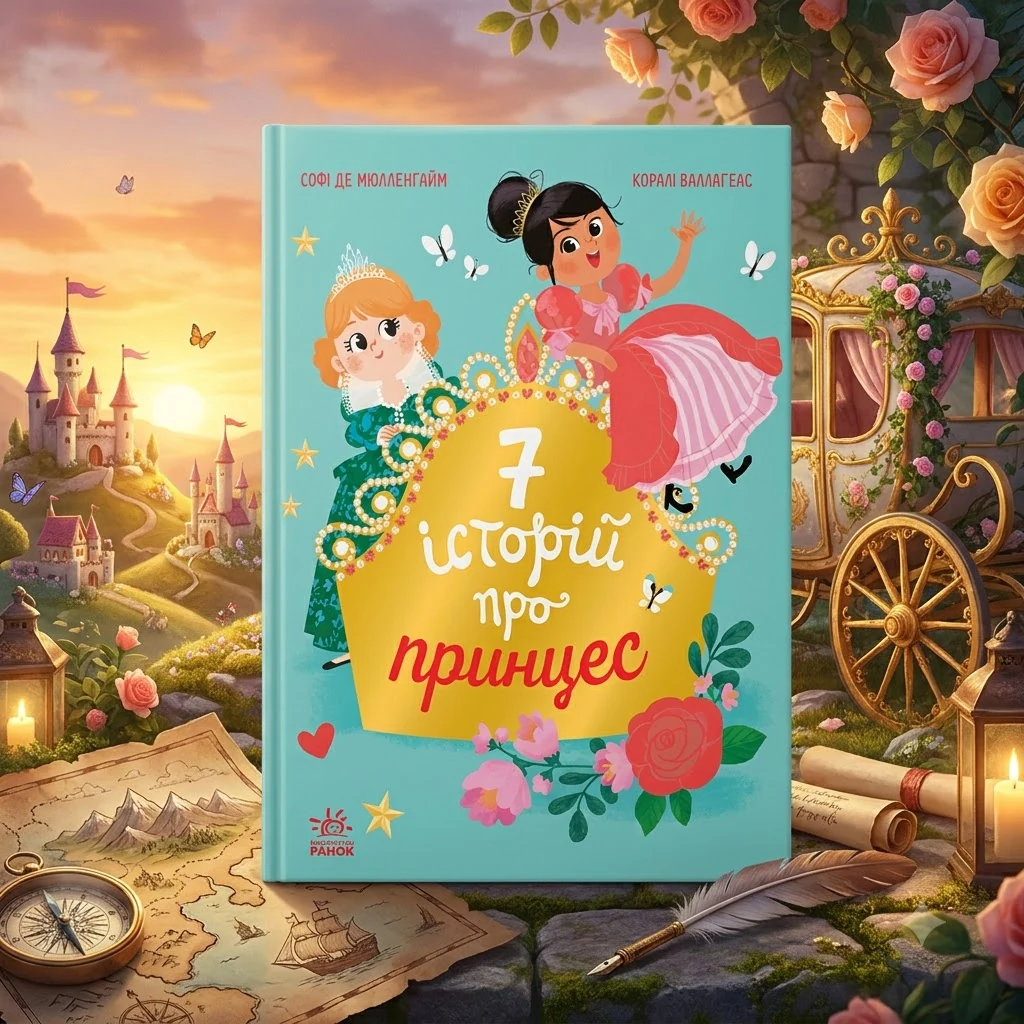 Книга Сім історій : Сім історій про принцес Ч1832003У