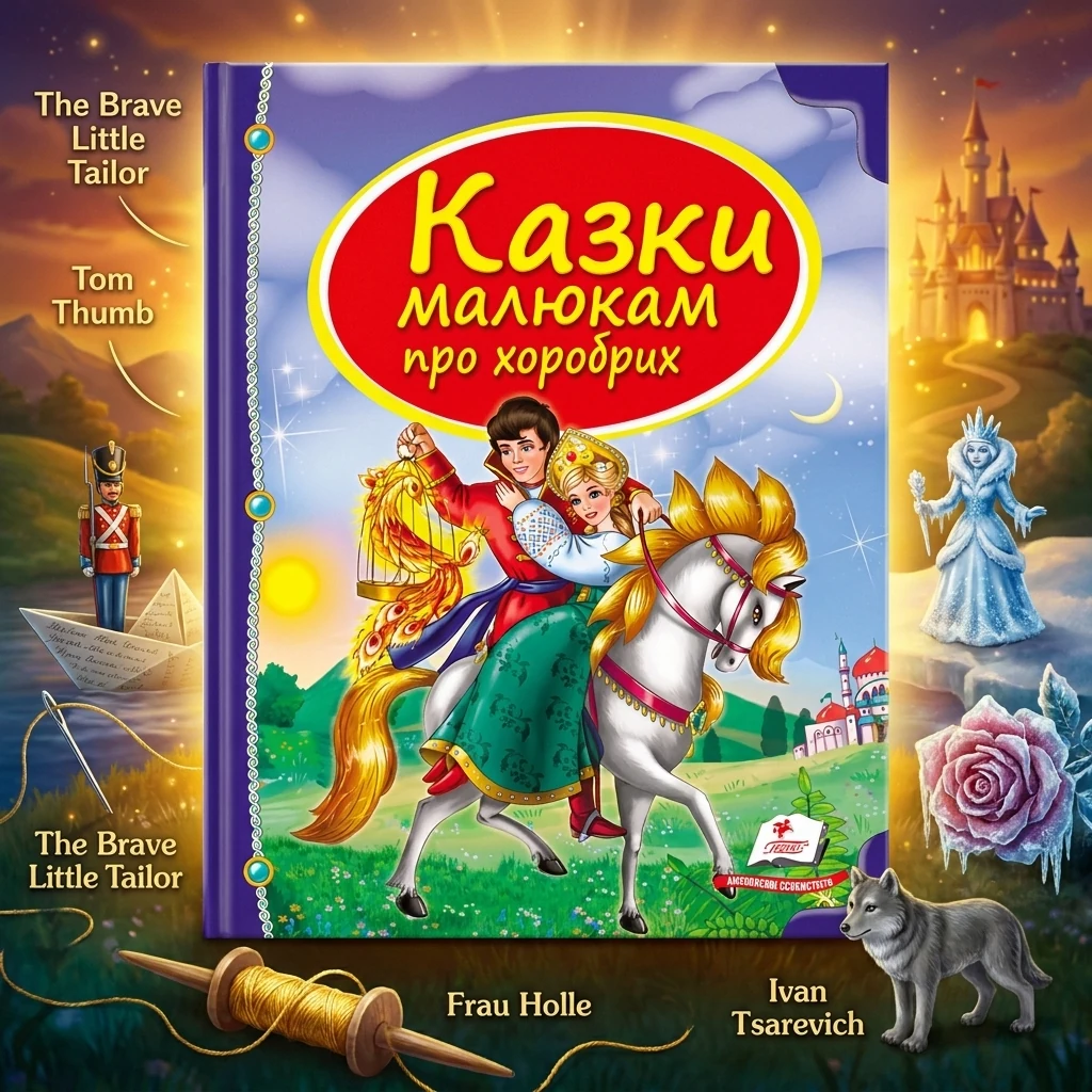 КНИГА Скринька казок Казки малюкам про хоробрих Пегас