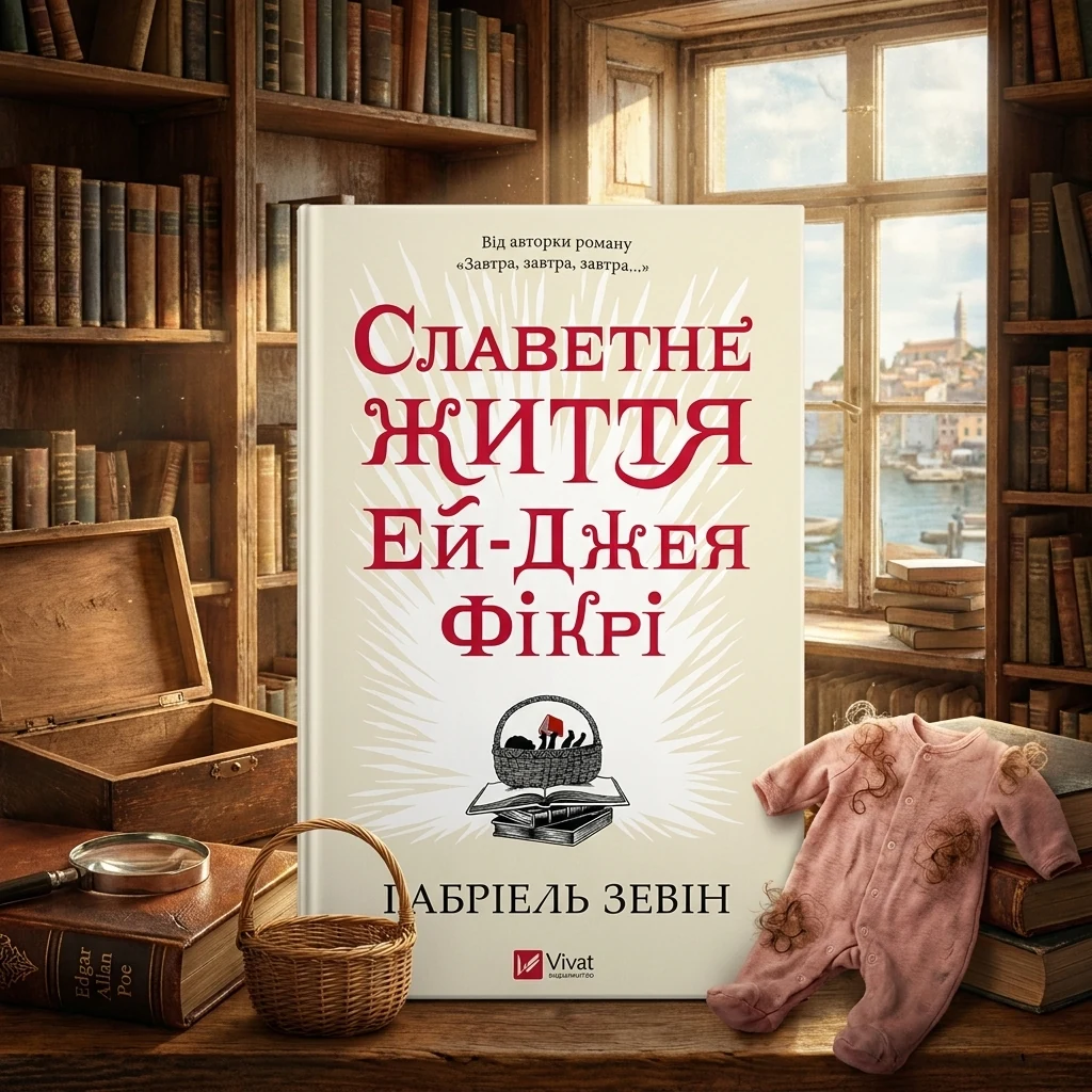 Книга Славетне Життя Ей-Джея Фікрі Ґабріель Зевін 1007