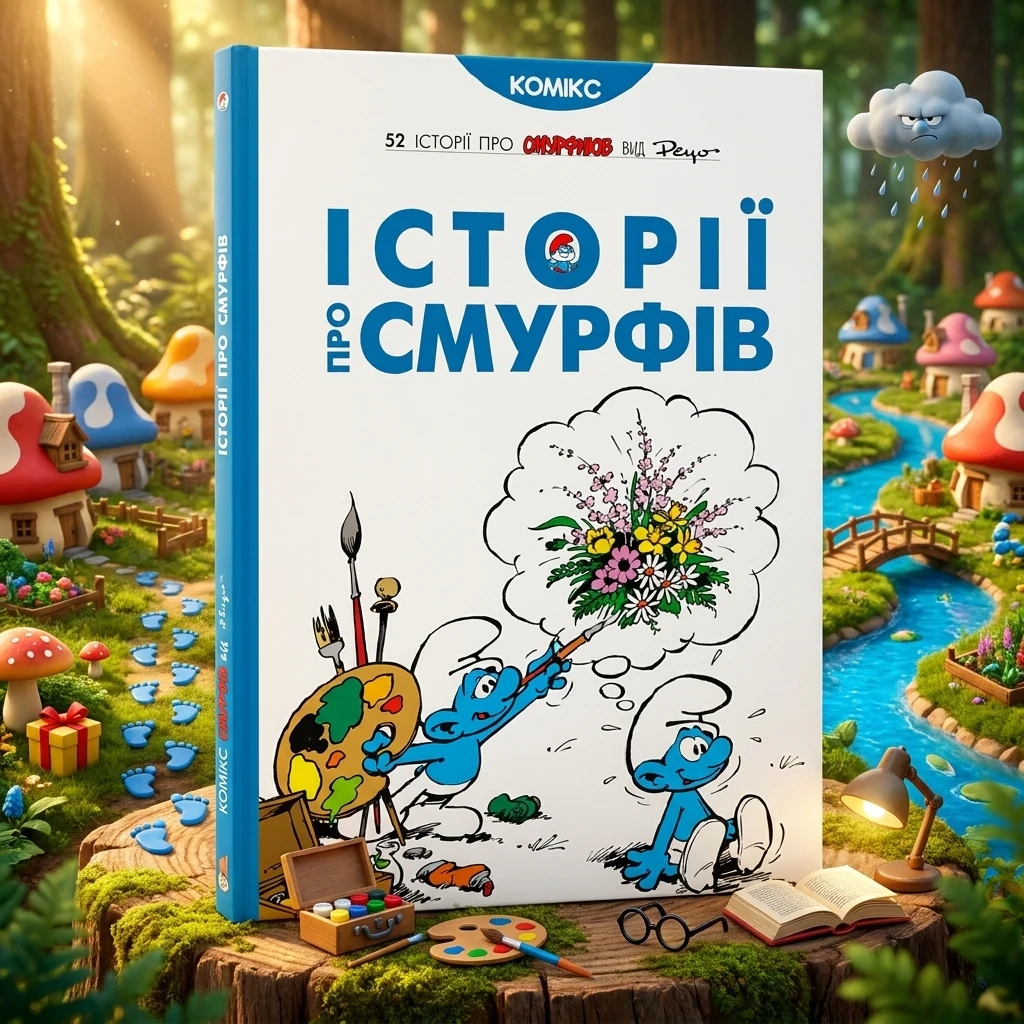 Книга Смурфи Історії про Смурфів