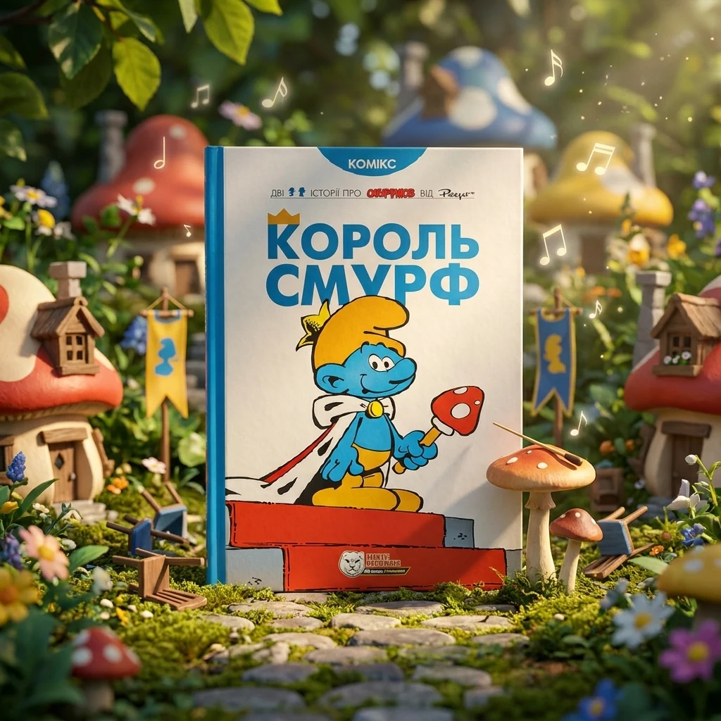 Книга Смурфи Король Смурф