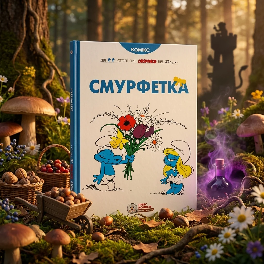 Книга Смурфи Смурфетка
