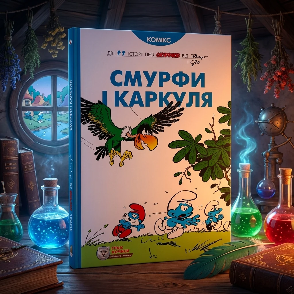 Книга Смурфи Смурфи і Каркуля