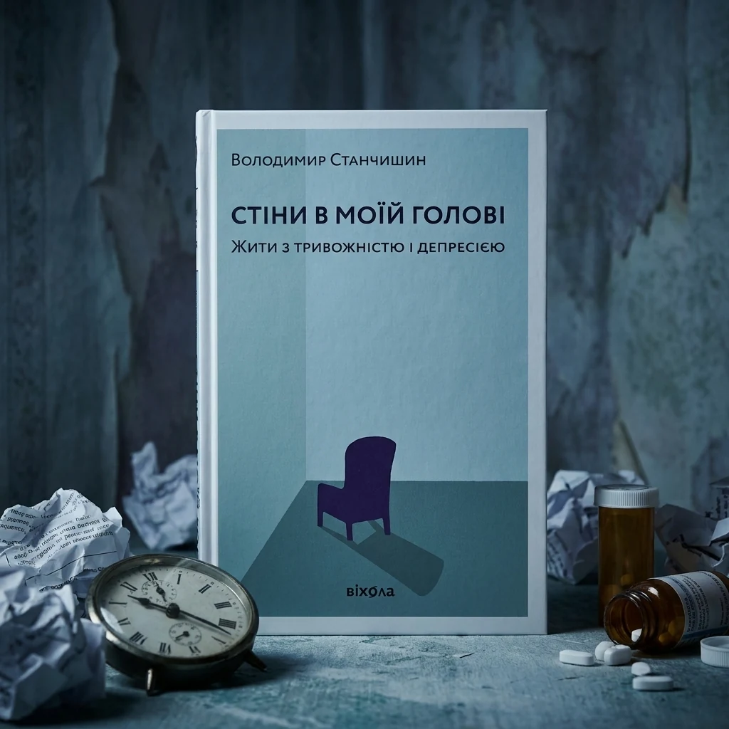 Книга Стіни в моїй голові Жити з тривожністю і депресією