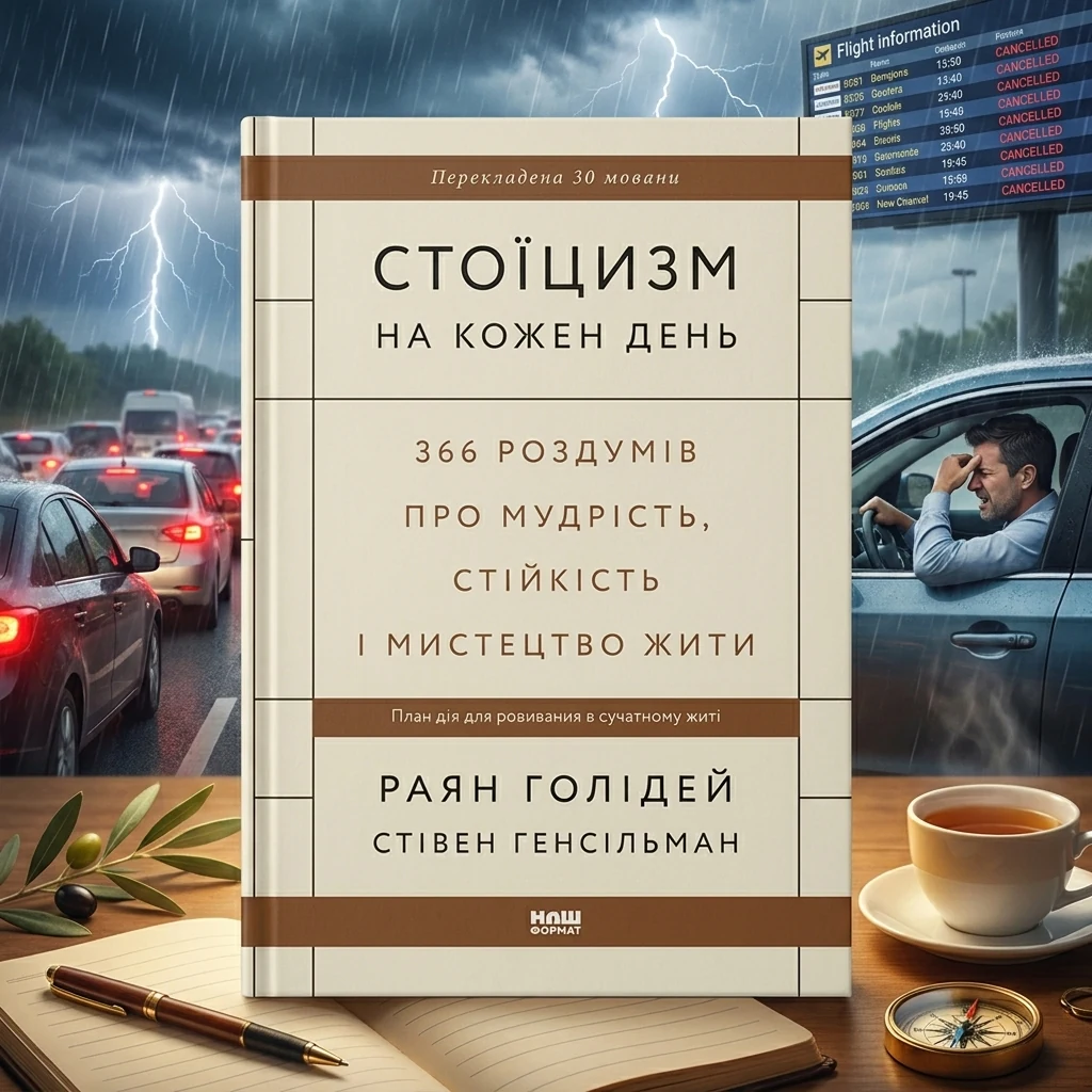 Книга Стоїцизм на кожен день Наш Формат 709544-07
