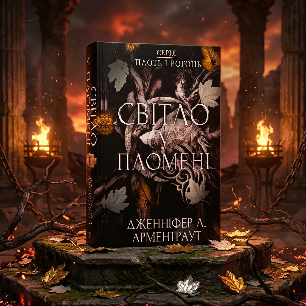 Книга СВІТЛО У ПЛОМЕНІ плоть і вогонь кн.2 Д.Л.Арментраут BookChef