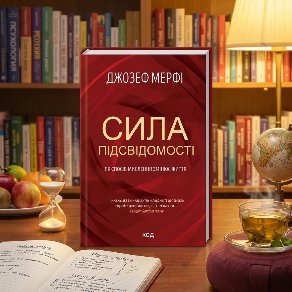 КНИГА Сила підсвідомості. Як спосіб мислення змінює життя Мерфi Д.