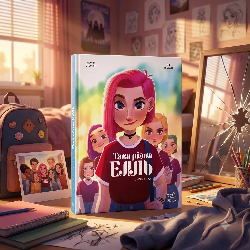 Книга Така різна Елль. Новенька. Том 1