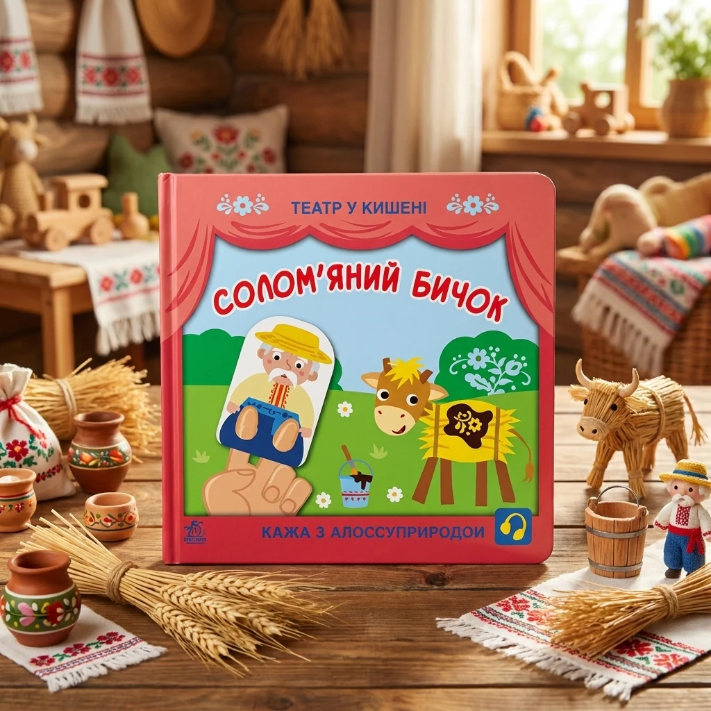 Книга Театр у кишені Соломяний бичок G1719004У