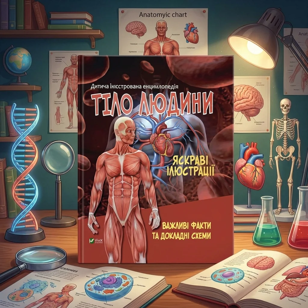 Книга Тіло людини Жученко М. Vivat 27029