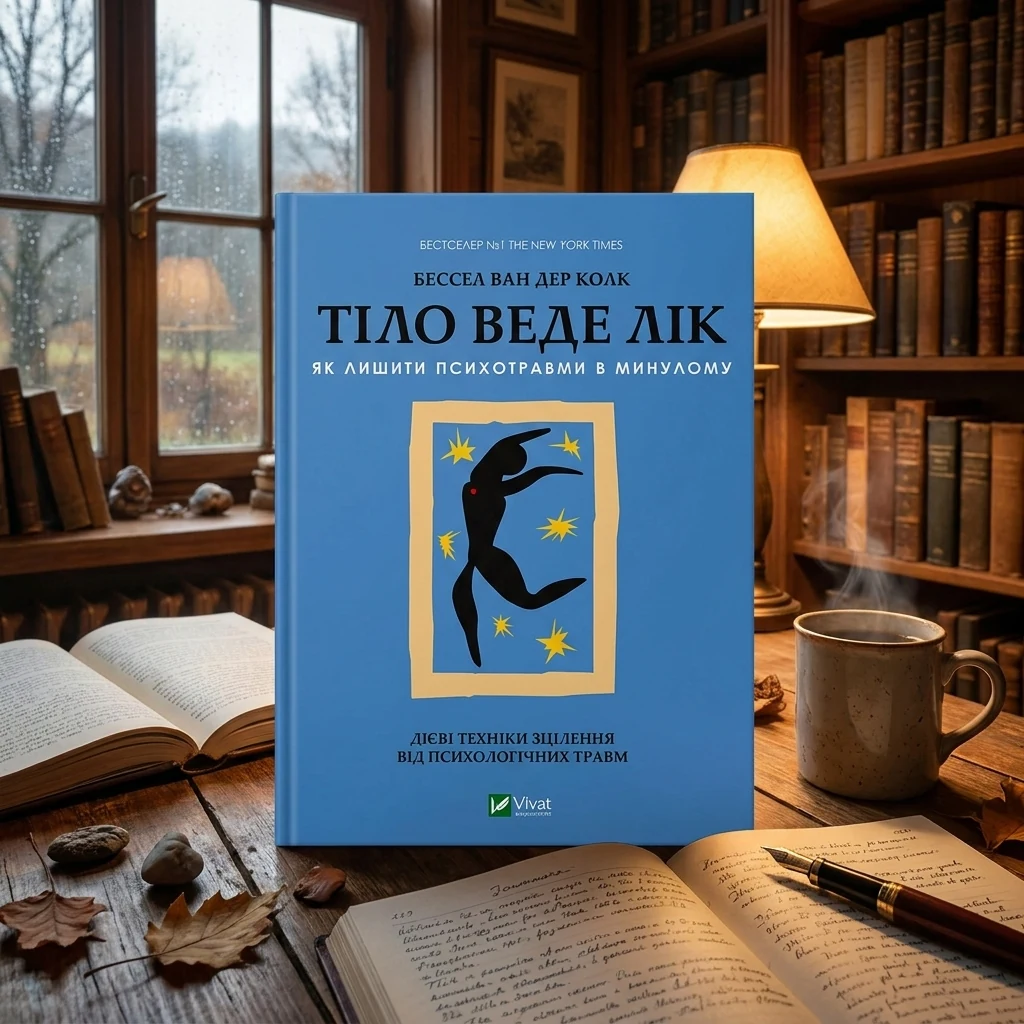 Книга Тіло веде лік. Як лишити психотравми в минулому