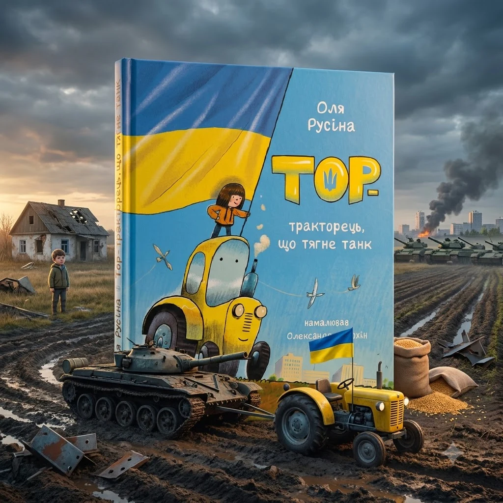Книга Тор — тракторець що тягне танк 191563