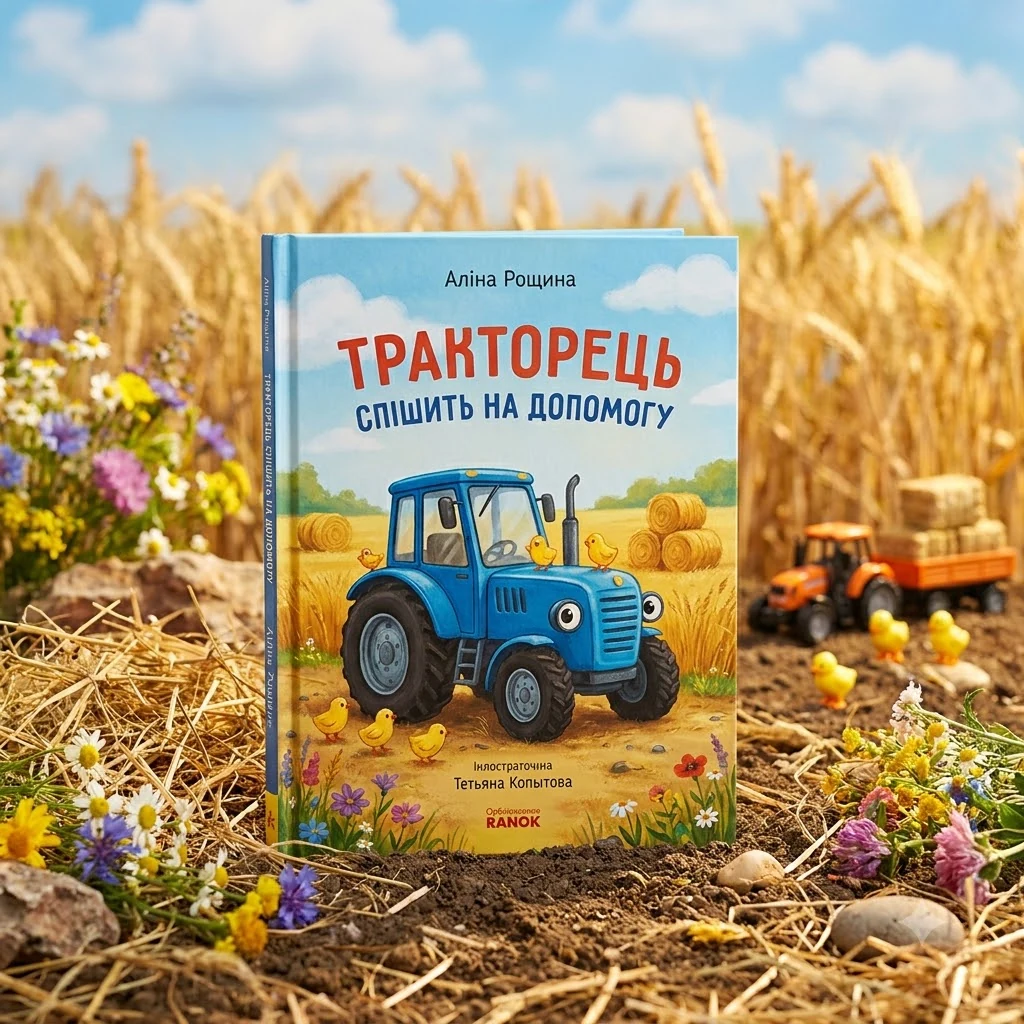 Книга Тракторець спішить на допомогу