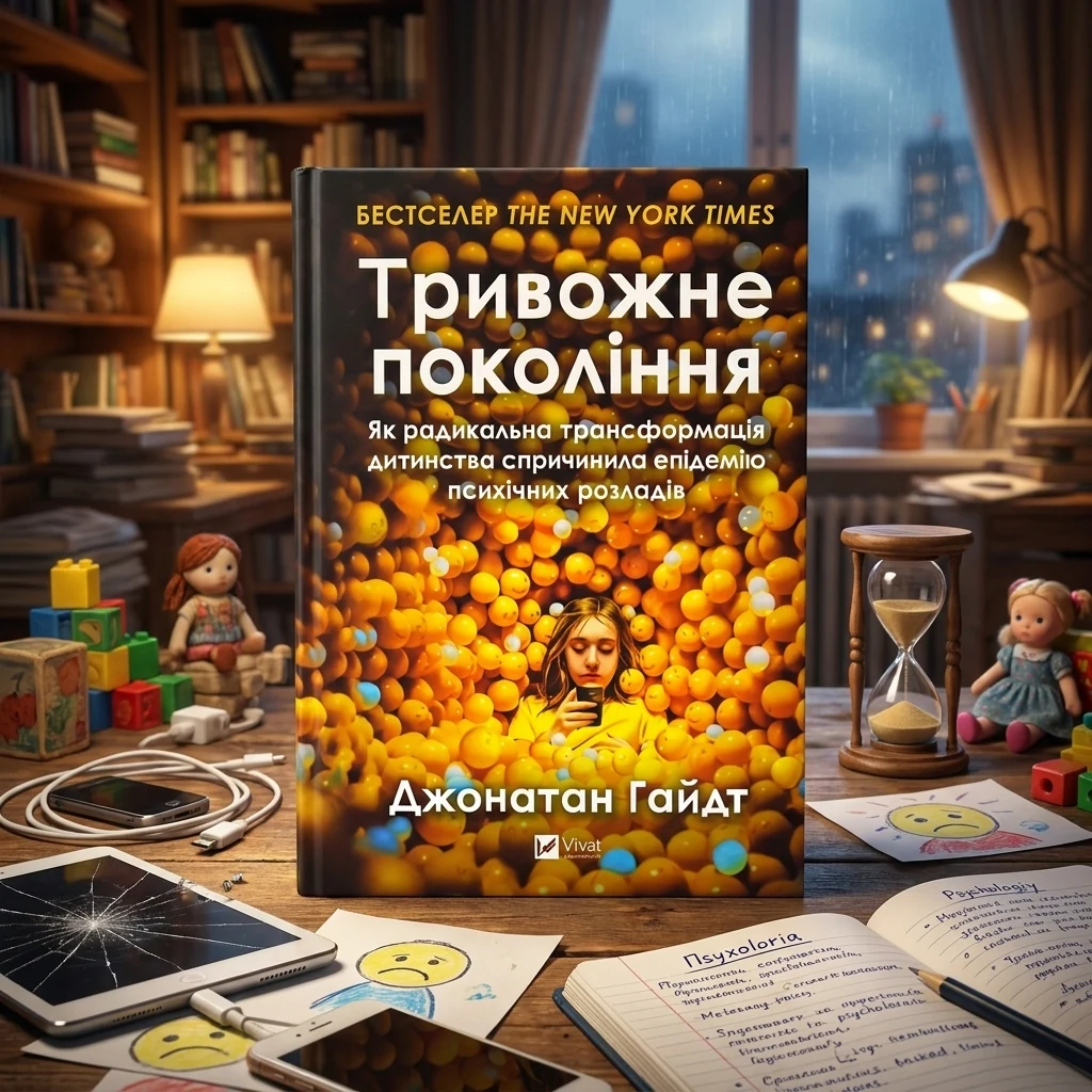 Книга Тривожне покоління