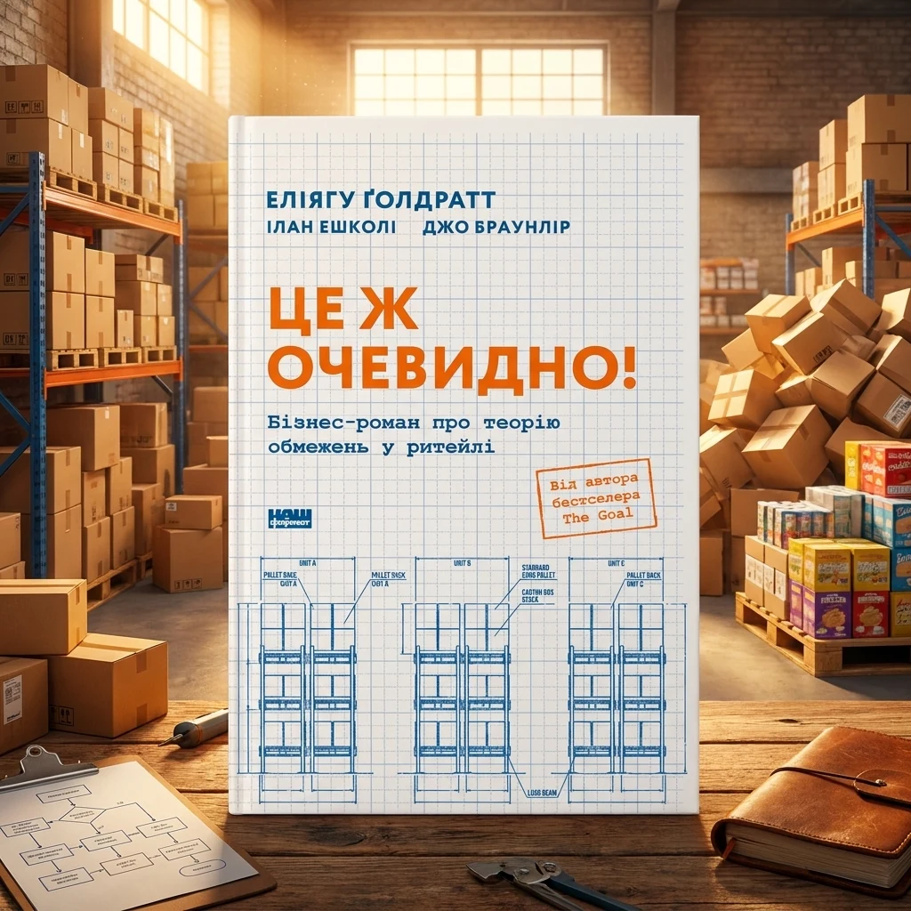 Книга Це ж очевидно! Бізнес-роман про теорію обмежень у ритейлі