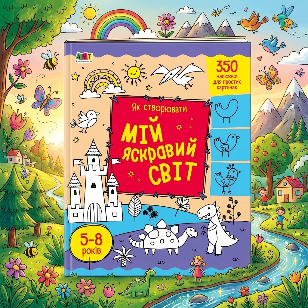 Книга Творчий збірник Як створювати мій яскравий світ АРТ19009У