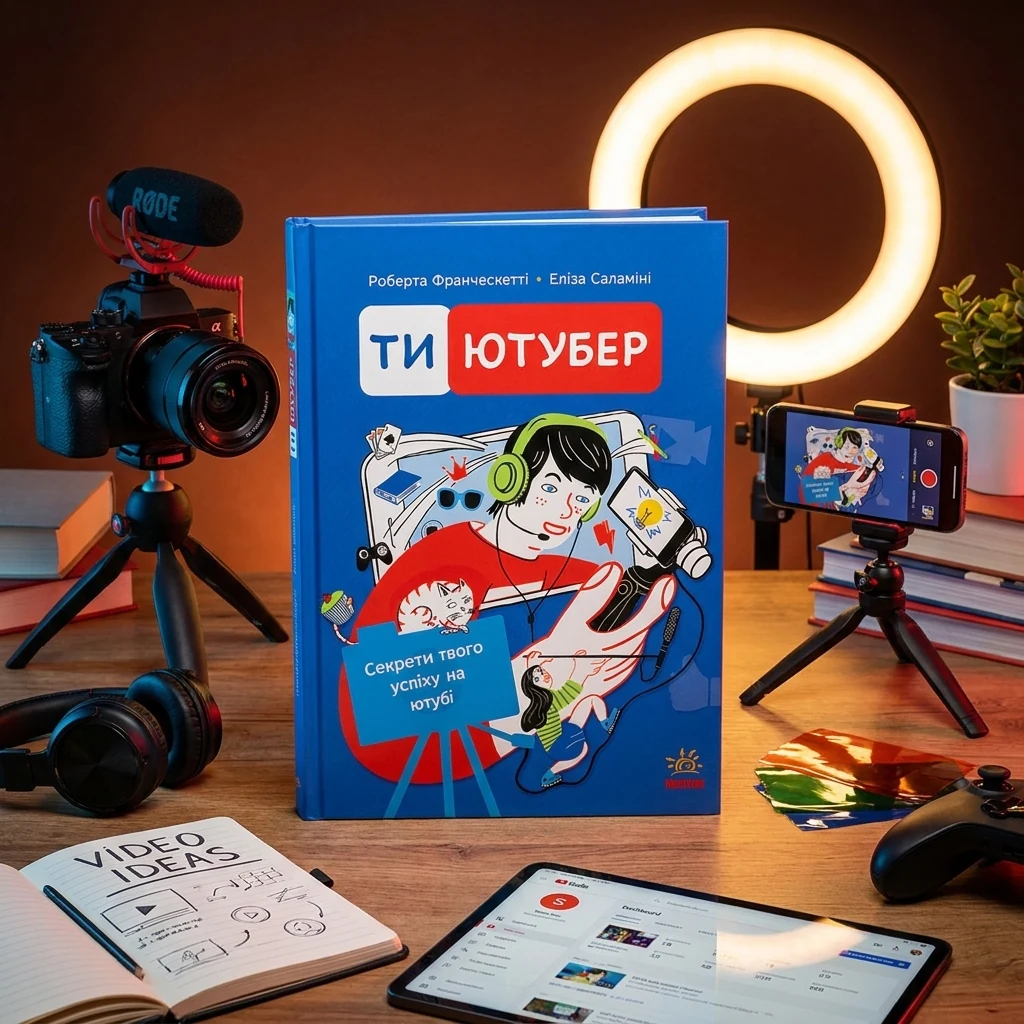 Книга Ти — ютубер. Секрети твого успіху на ютубі