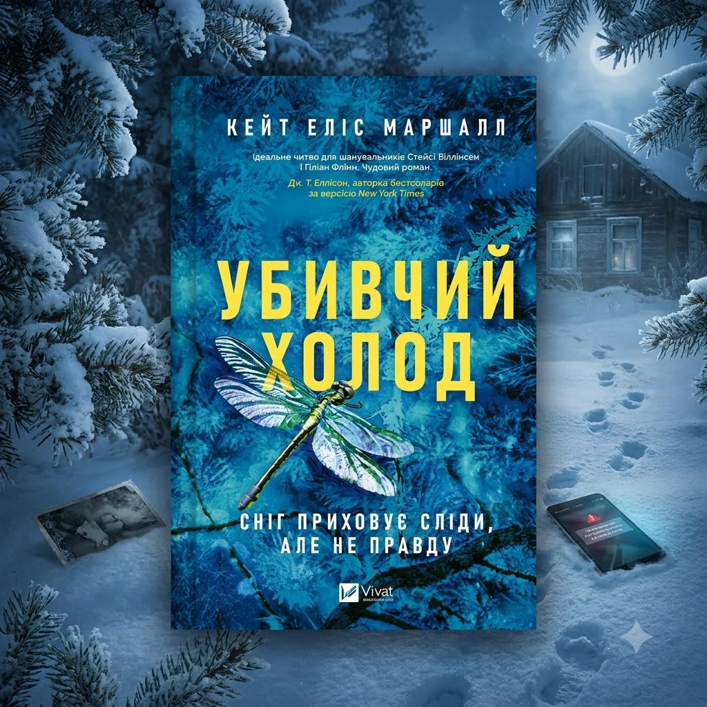 Книга Убивчий холод Маршал К.Е.