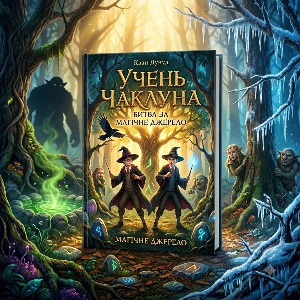 Книга Учень чаклуна. Битва за магічне джерело кн.5