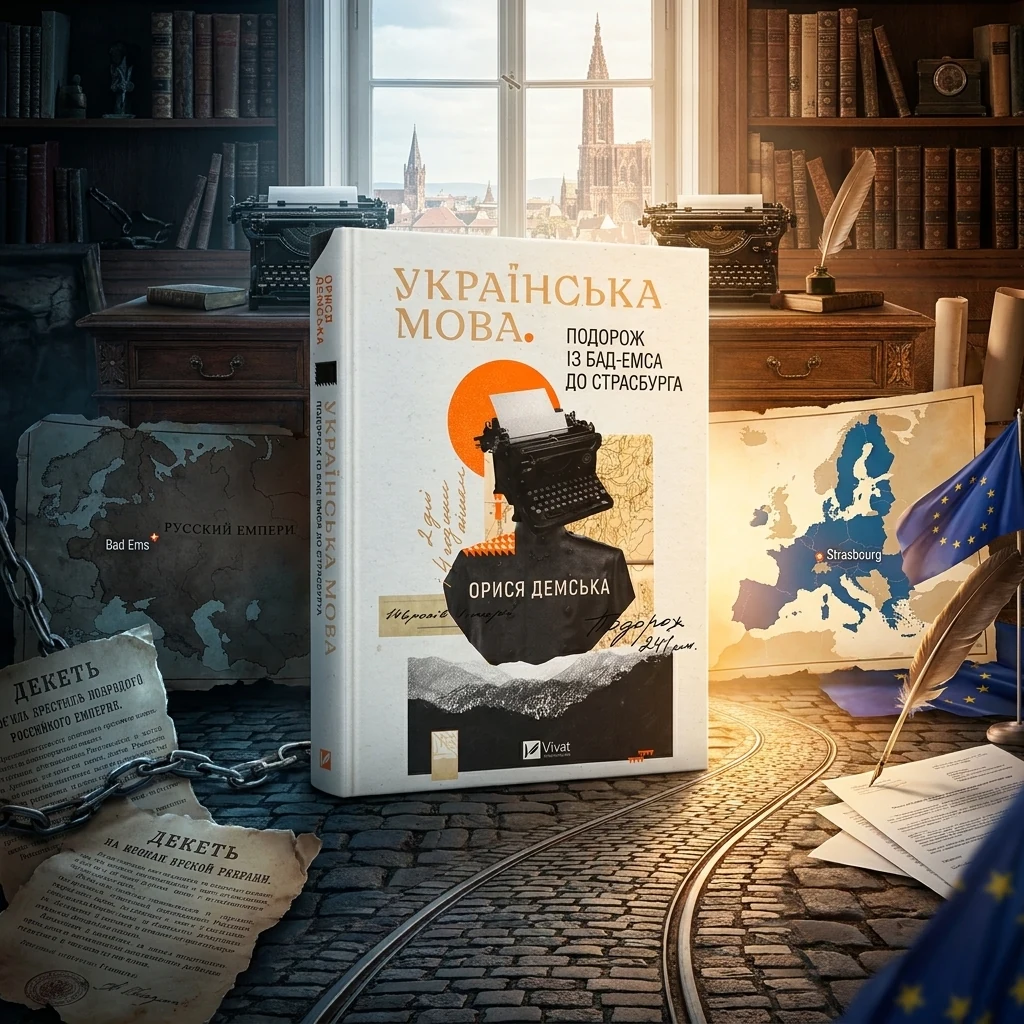 Книга Українська мова. Подорож із Бад Емса до Страсбурга