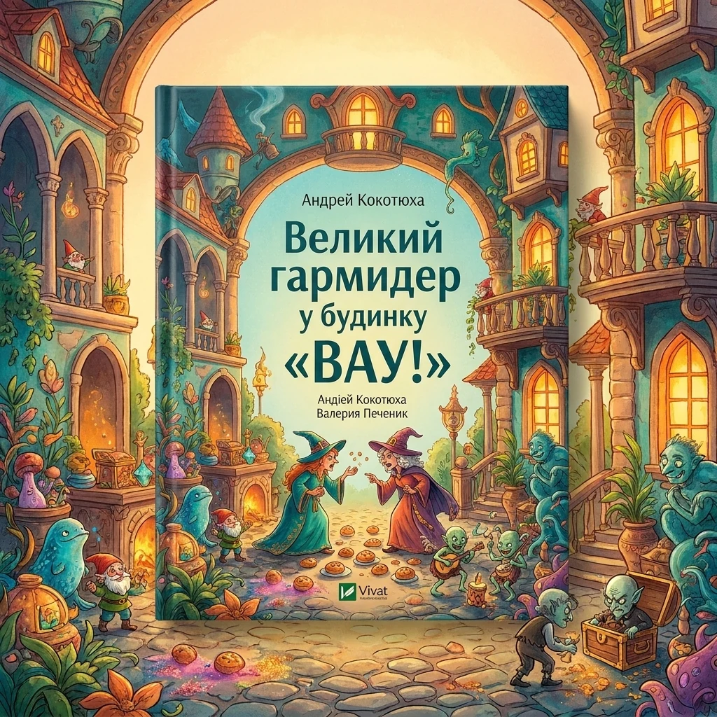 Книга Великий гармидер у будинку Вау Кокотюха А. Vivat 29917