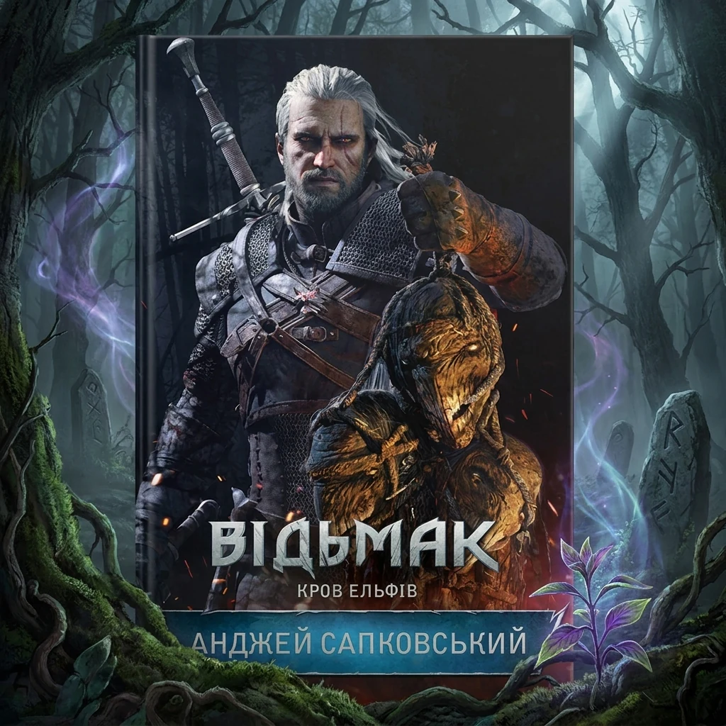 Книга Відьмак. Кров Ельфів кн. 3