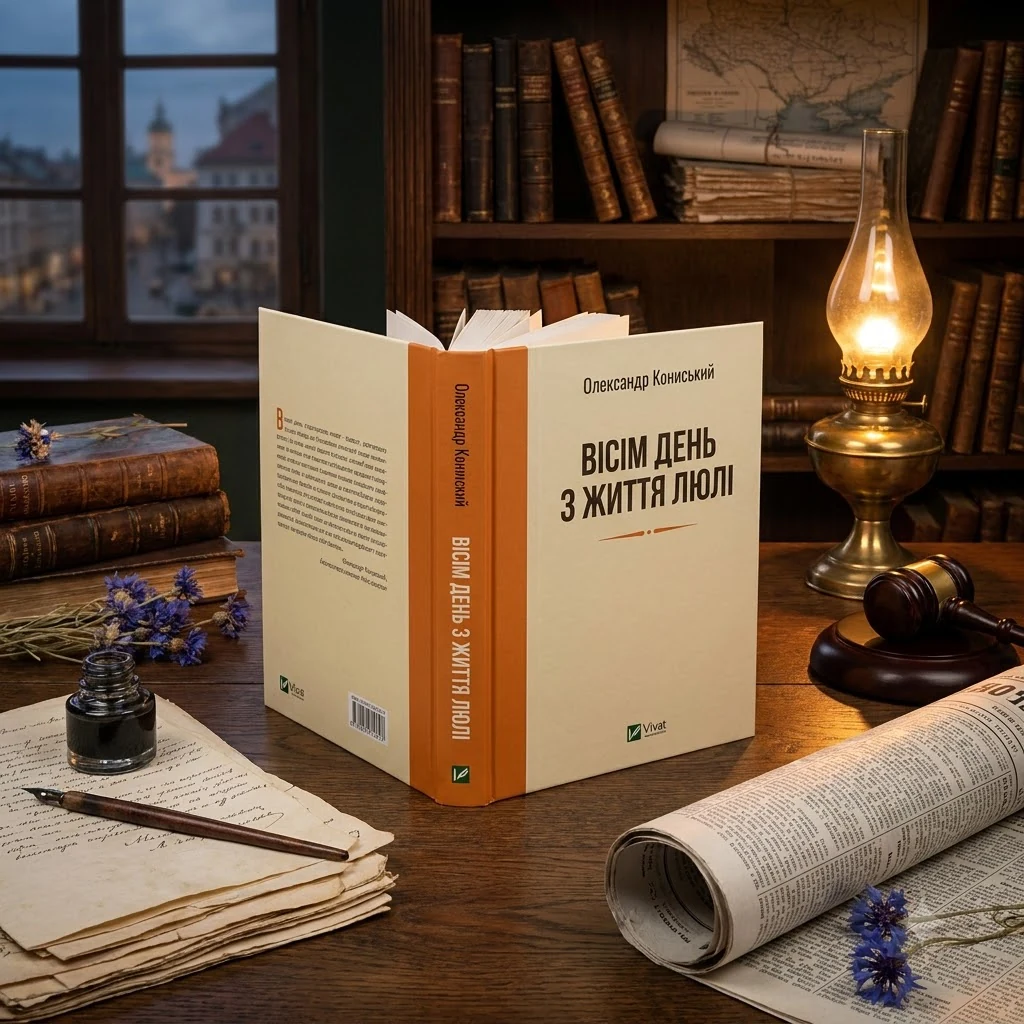 Книга Вісім день з життя Люлі