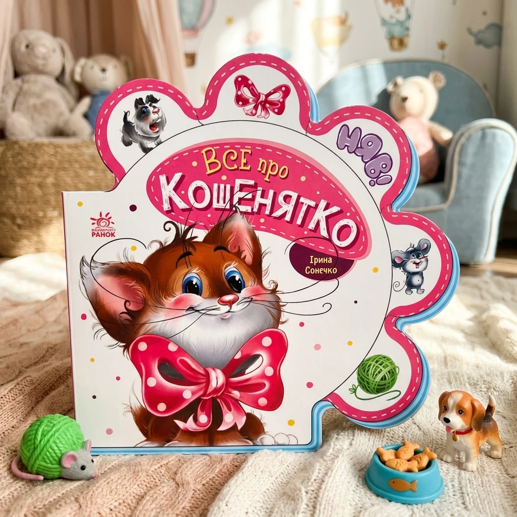 Книга Все про кошенятко/Все про всіх Видаництво Ранок М289021У