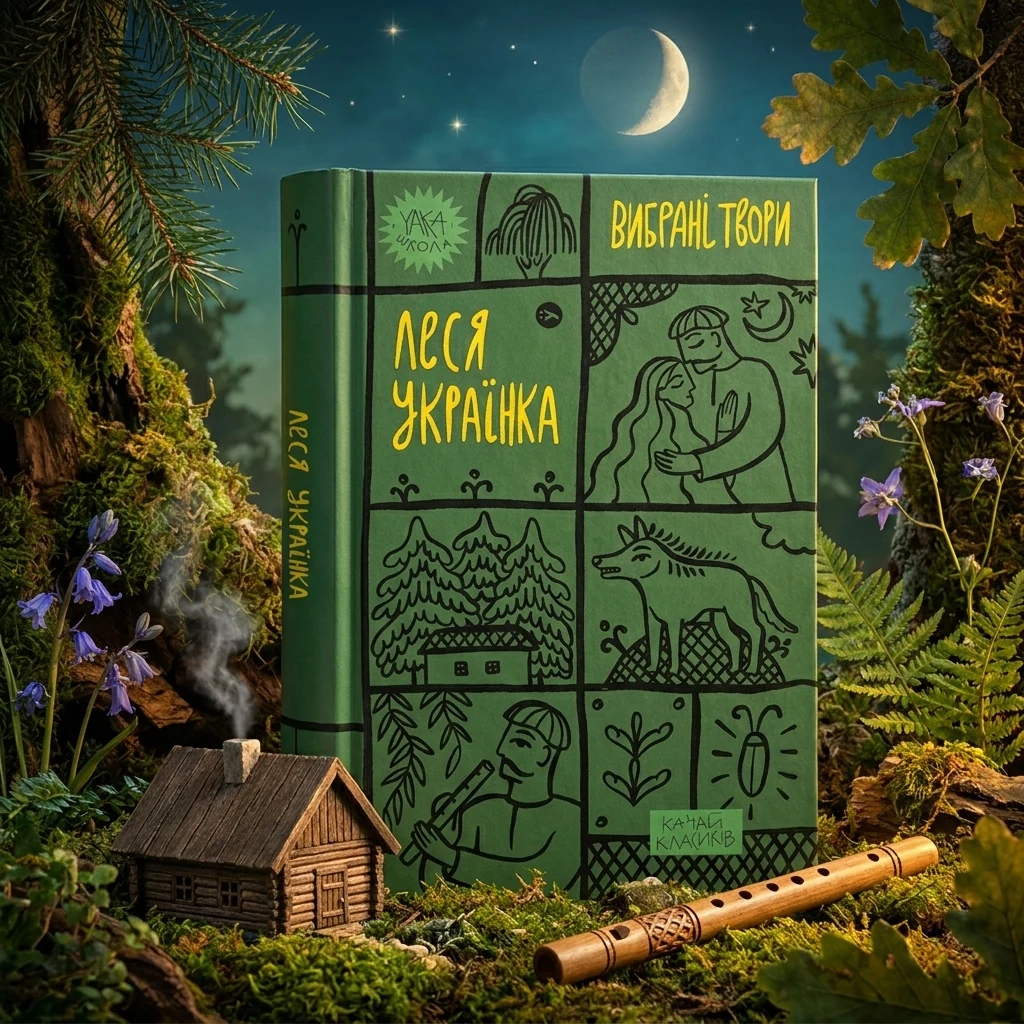Книга Вибрані твори Леся Українка