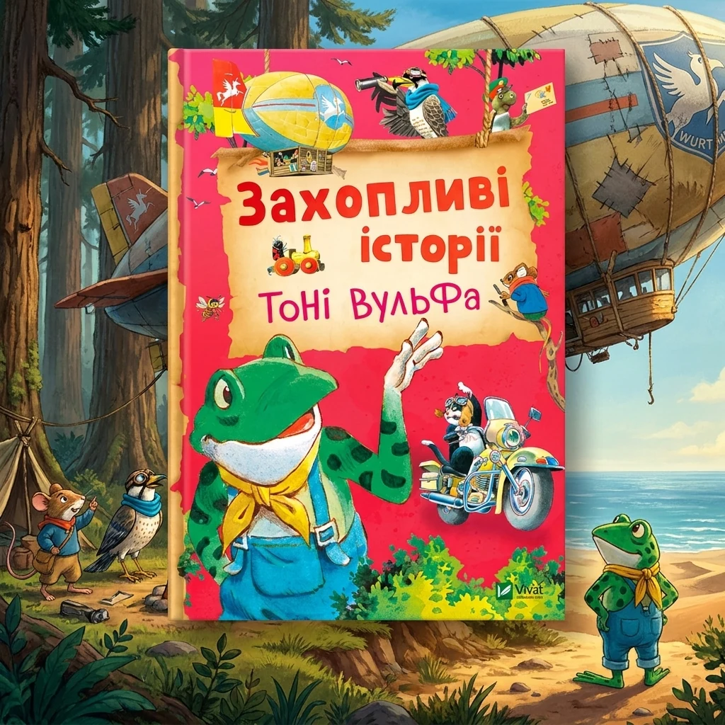 Книга Захопливі історії Тоні Вульфа