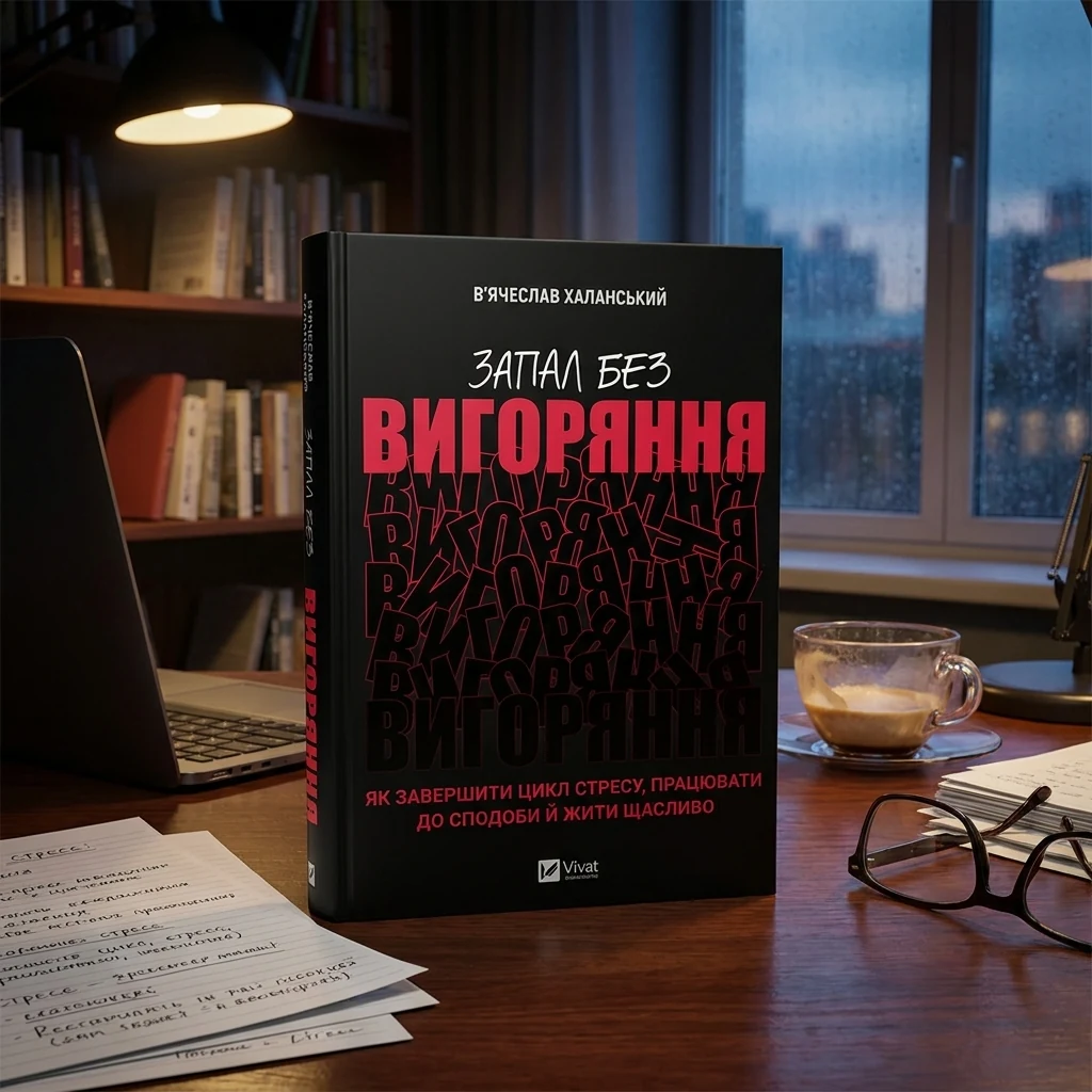 Книга Запал без вигоряння. Як завершити цикл стресу, працювати до сподоби й жити щасливо